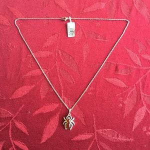 GET FREE W ANY $10 ITEM Halloween Spider necklace